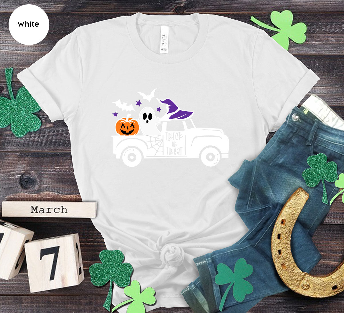 Halloween Sweatshirt, Gifts, Pumpkin Graphic Tees, Spooky product image 95