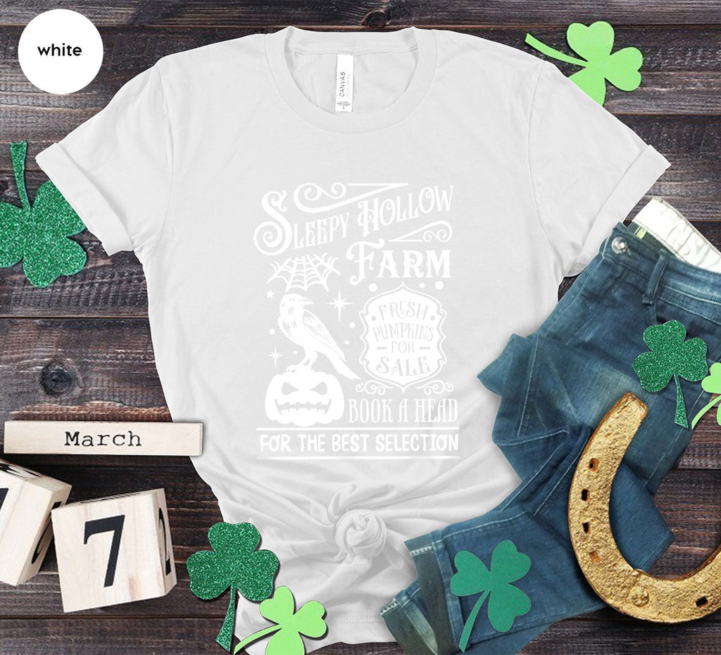 Halloween Sweatshirt, Farmer Outfit, Pumpkin Shirt, Spooky product image 154