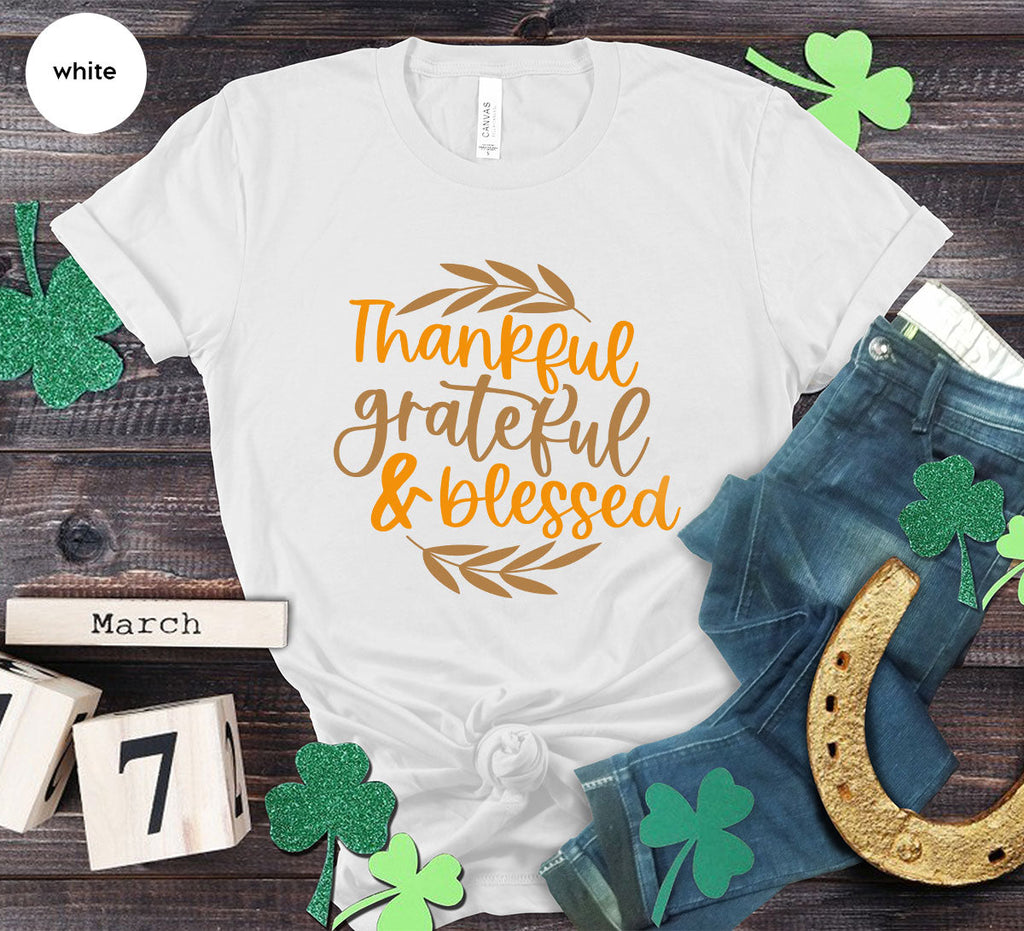 Fall Tshirt, Autumn Clothing, Gift for Her, Happy product image 67