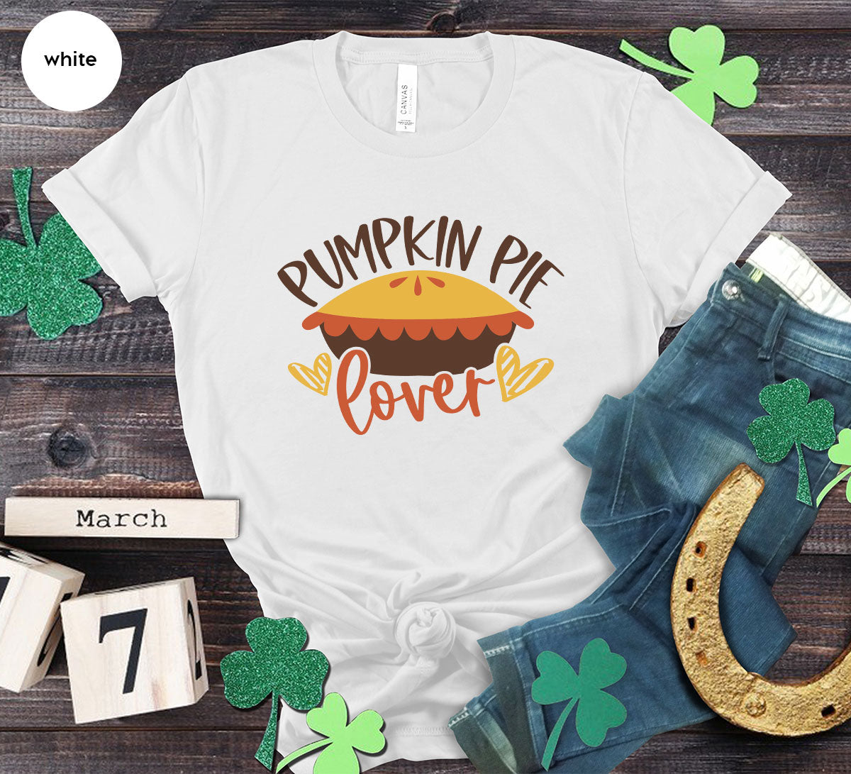 Kids Thanksgiving Shirts, Pumpkin Pie Graphic Tees, Gift product image 105