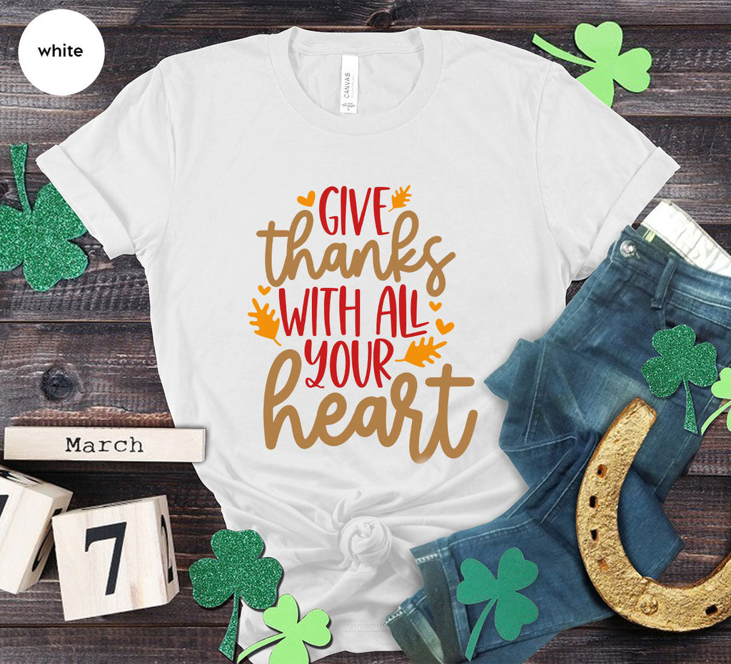 Cute Fall Clothing, Thanksgiving T-Shirt, Gift for Her product image 54