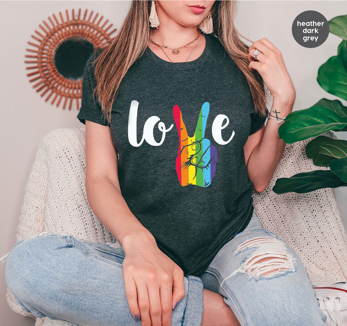 LGBT Love Shirt, Victory T-Shirt, Pride Tee, Glory product image 77