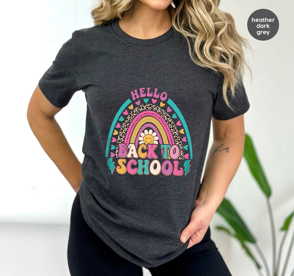 Inspirational Teacher Shirt, First Day Of School Clothing product image 25