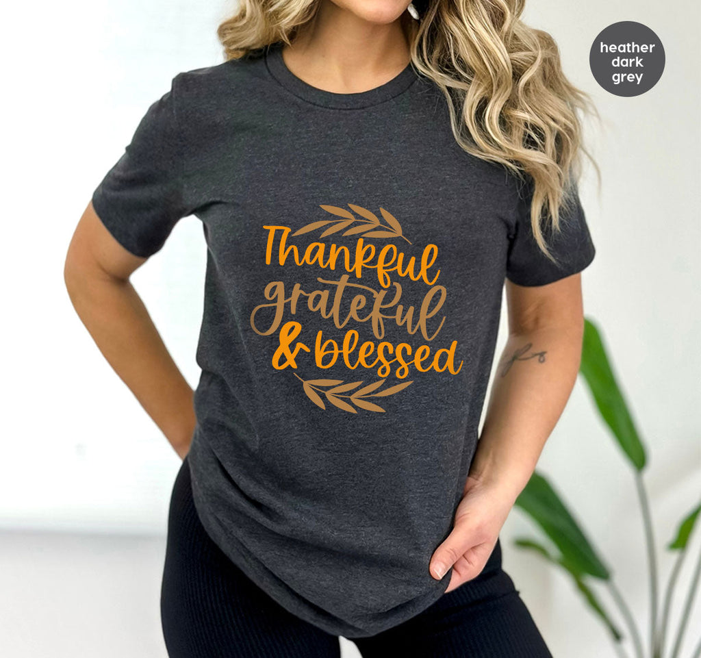 Fall Tshirt, Autumn Clothing, Gift for Her, Happy product image 65