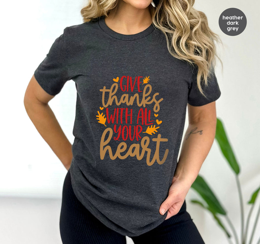 Cute Fall Clothing, Thanksgiving T-Shirt, Gift for Her product image 52