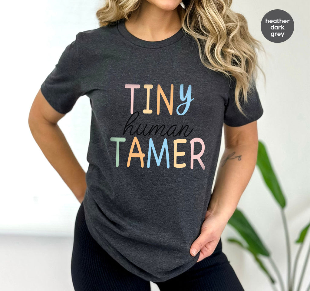 Teacher Shirt, Tiny Human Tamer, Kindergarten Preschool product image 19