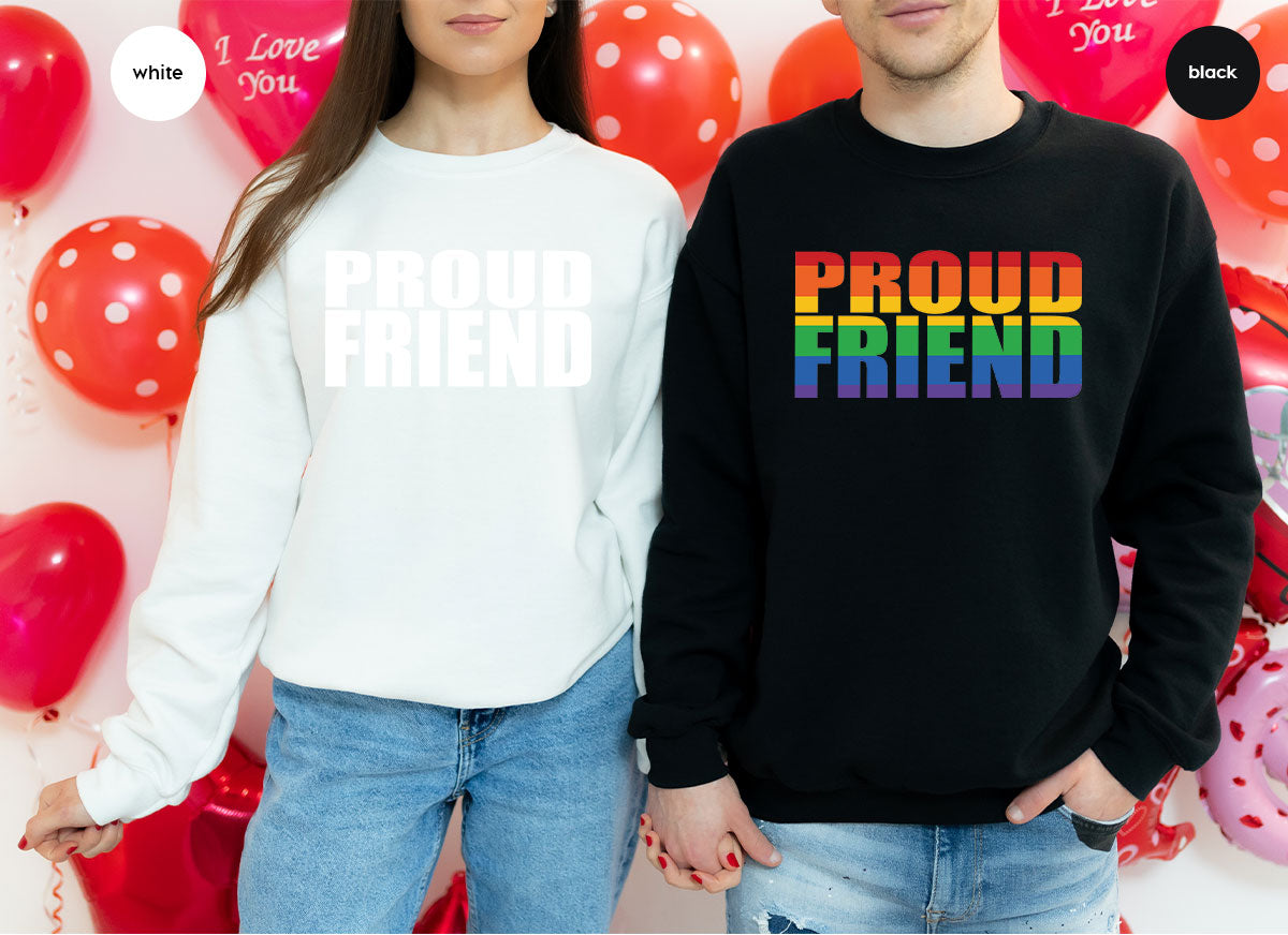 LGBT Friendship Shirt, Proud Friend T-Shirt, Gift Tee product image 89