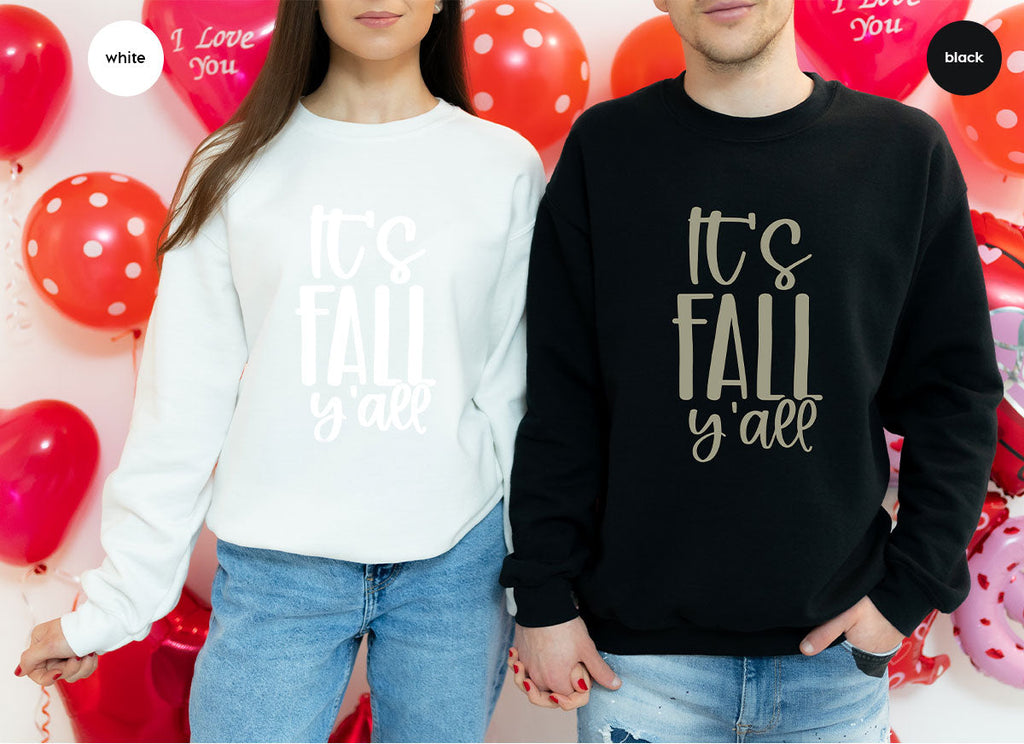 Fall Crewneck Sweatshirt, Its Yall T-Shirt, Gifts, for Her product image 159