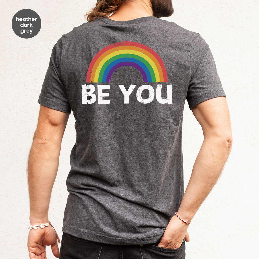 Rainbow T-Shirt, Be You Shirt, LGBT Pride product image 62