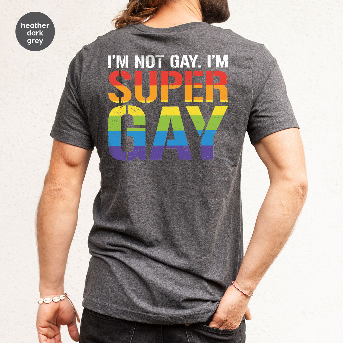 Super Gay Shirt, LGBT Power T-Shirt, Tee product image 62
