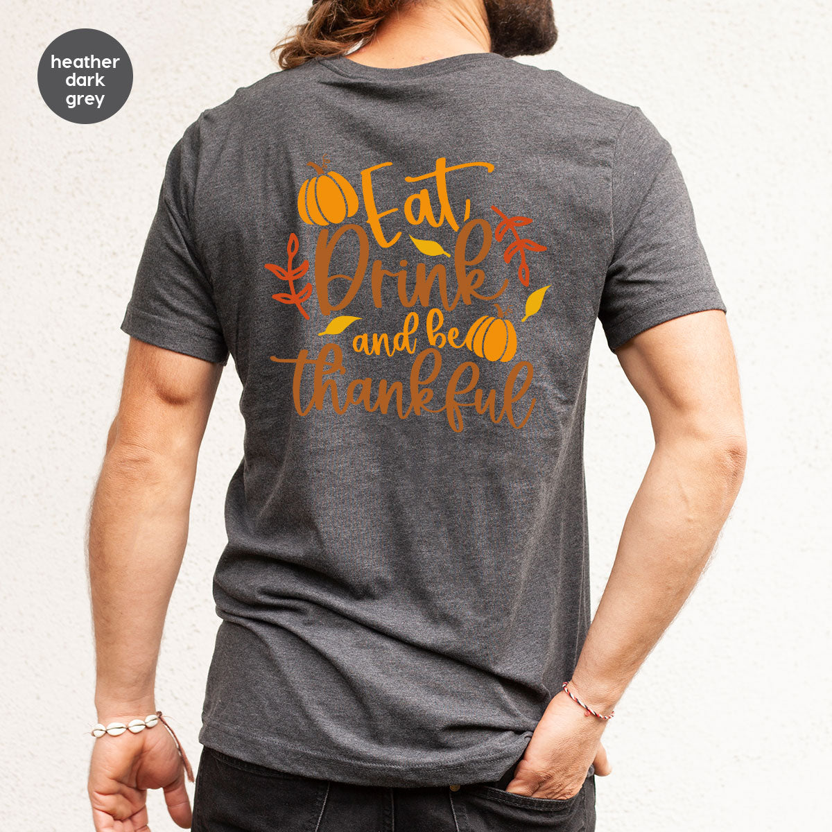 Cute Pumpkin T-Shirt, Fall Graphic Tees, Thankful Gifts product image 96