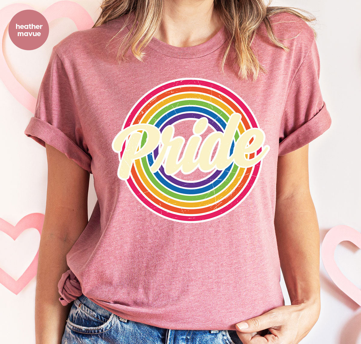 Pride Shirt, LGBT T-Shirt, Tee, Rainbow Graphic product image 72