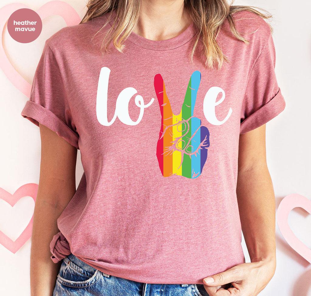 LGBT Love Shirt, Victory T-Shirt, Pride Tee, Glory product image 66
