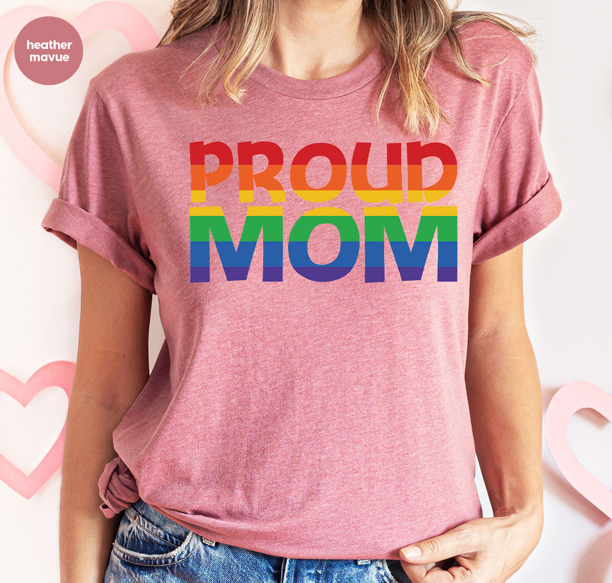 Proud Mom Shirt, LGBT T-Shirt, Tee product image 76