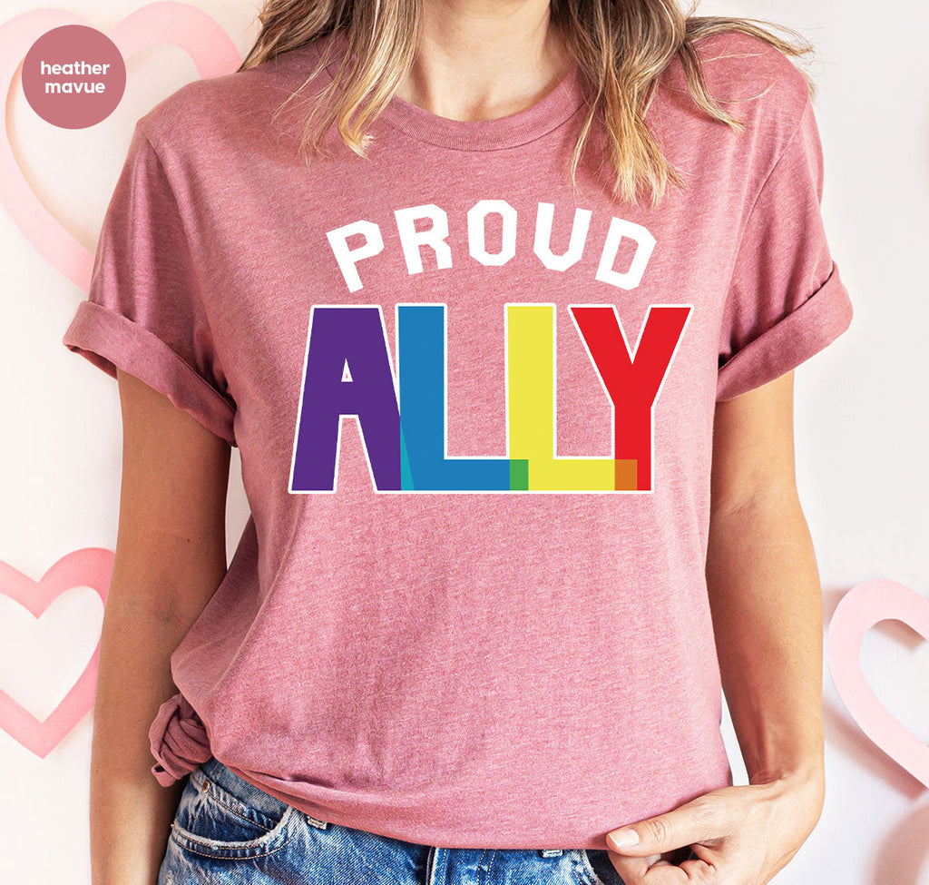 Proud Ally Shirt, LGBT T-Shirt, Tee product image 75