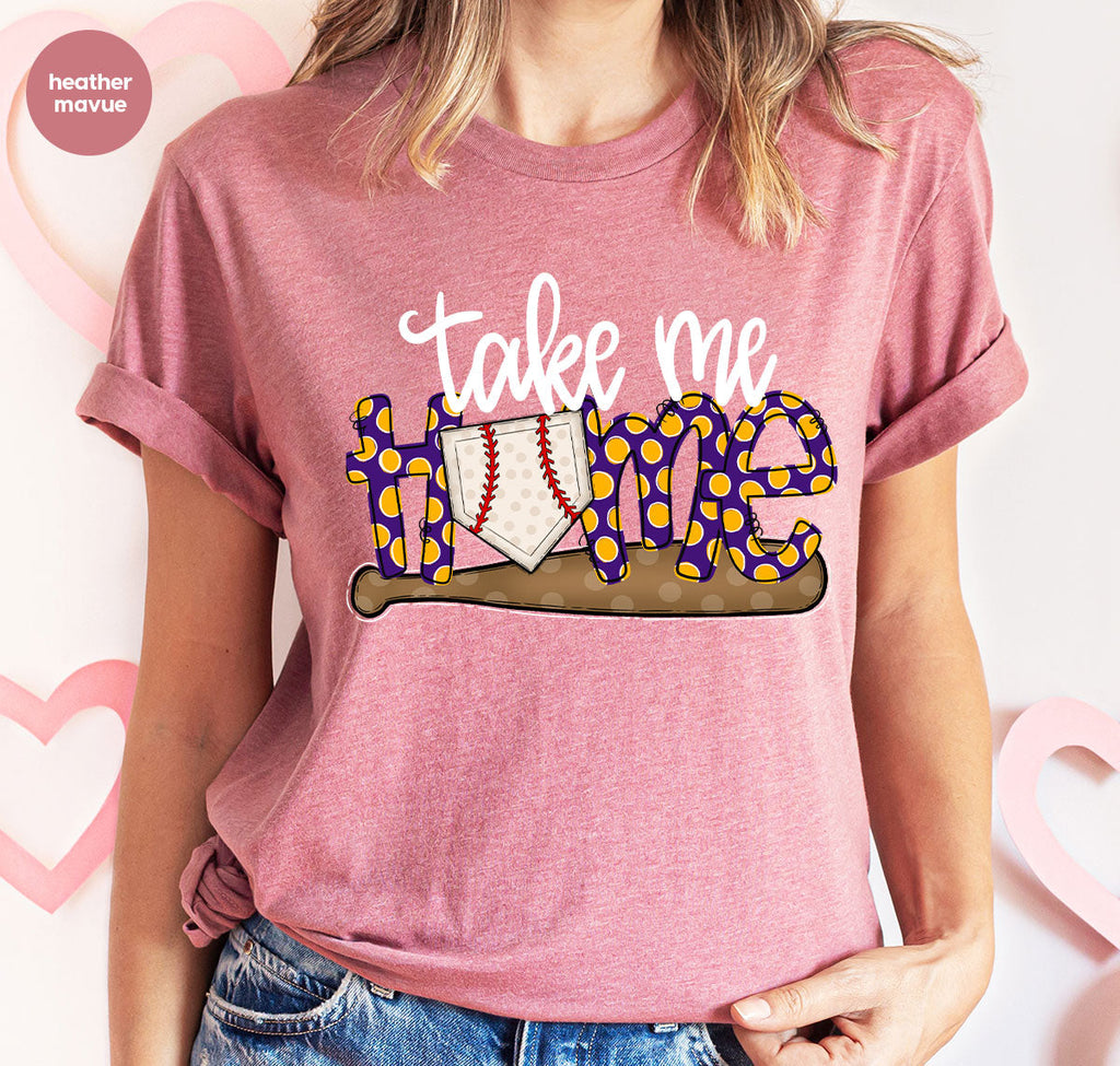 Baseball T-Shirt, Gifts for Her, Mom Outfit, Sister Shirt product image 47