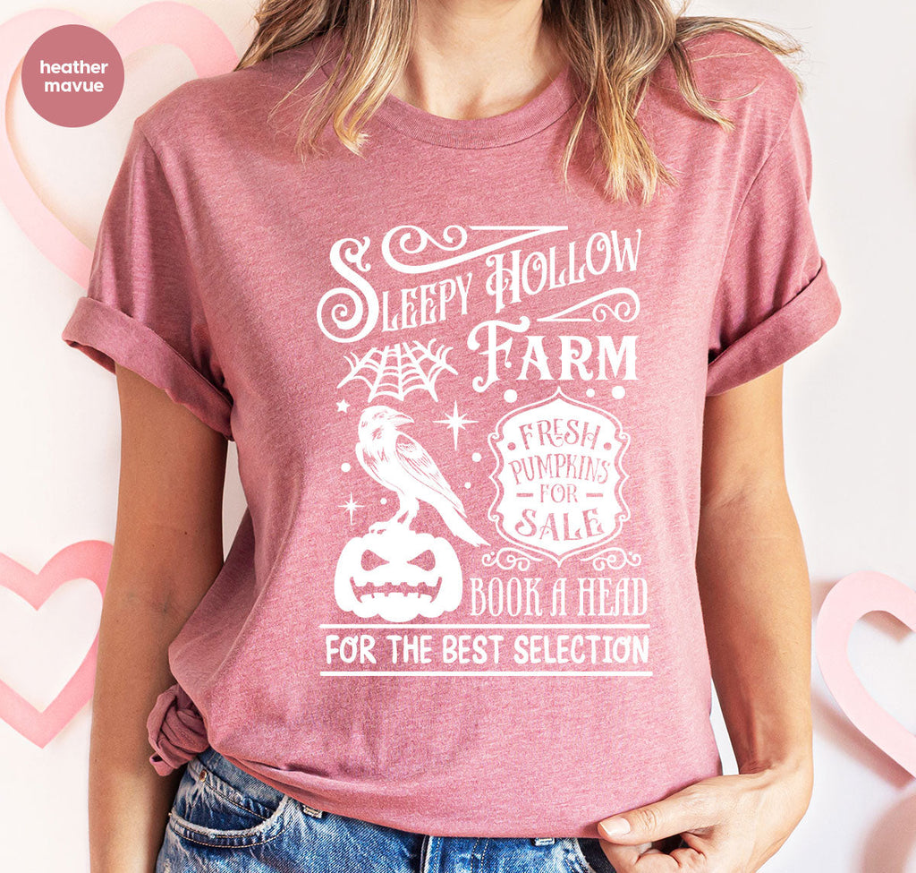 Halloween Sweatshirt, Farmer Outfit, Pumpkin Shirt, Spooky product image 140