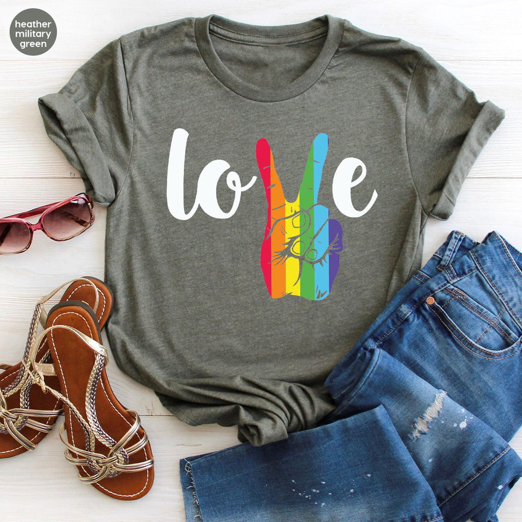 LGBT Love Shirt, Victory T-Shirt, Pride Tee, Glory product image 68