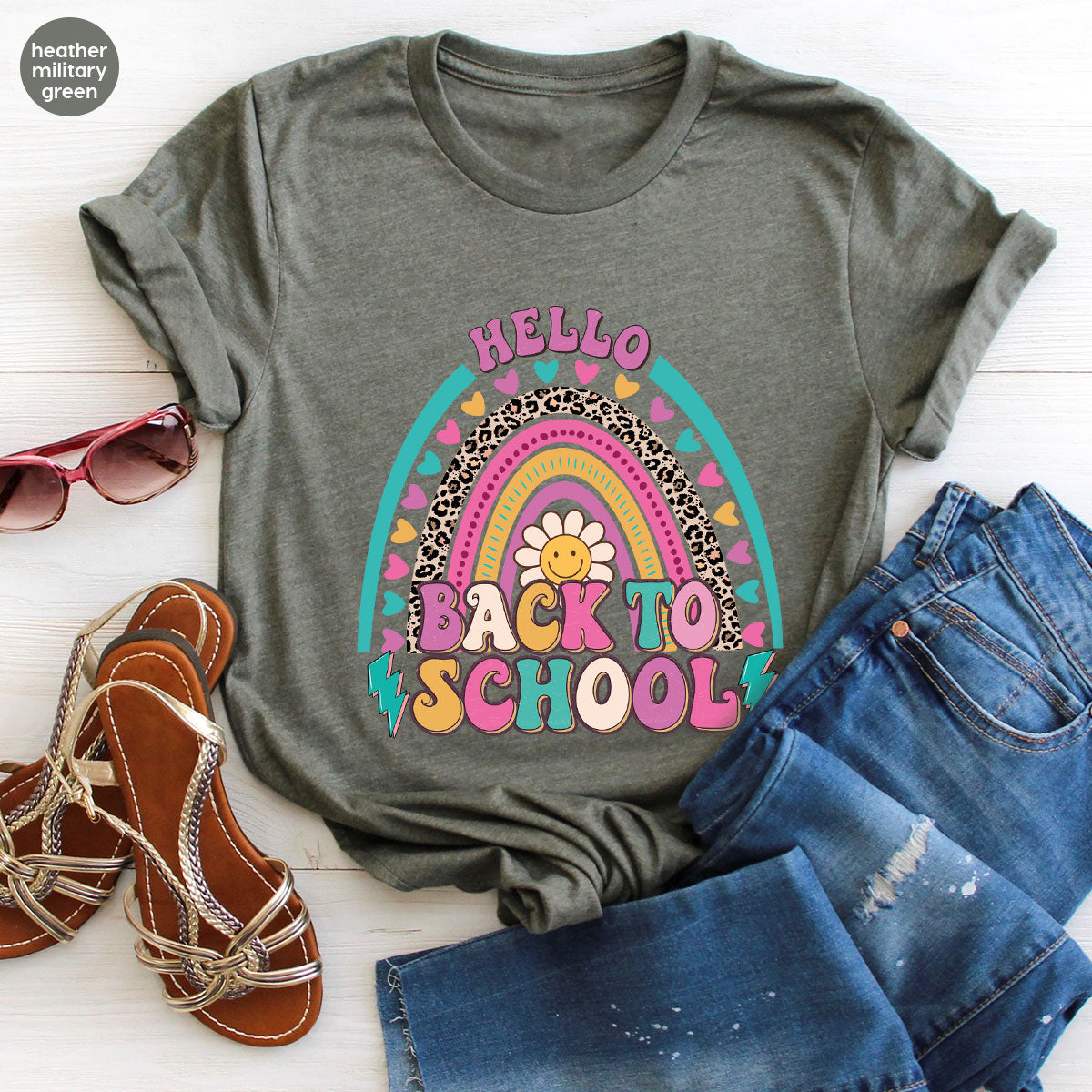 Inspirational Teacher Shirt, First Day Of School Clothing product image 18