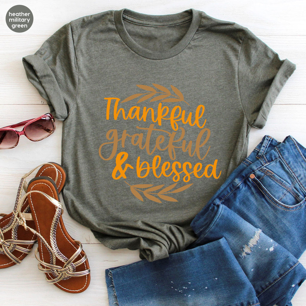 Fall Tshirt, Autumn Clothing, Gift for Her, Happy product image 55