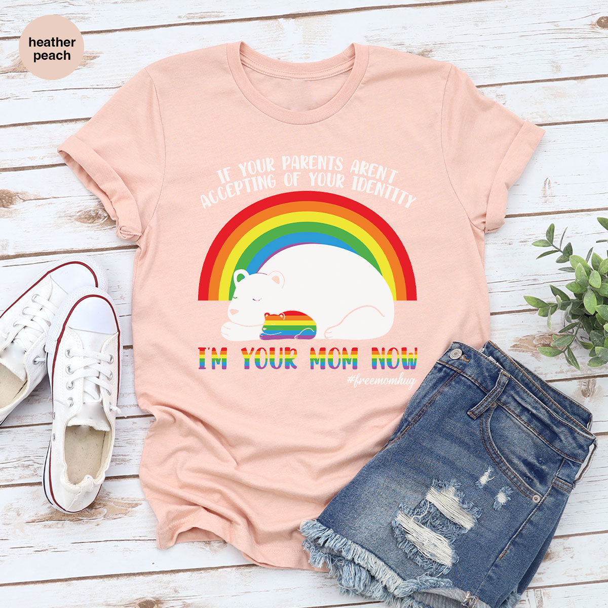 I'm Your Mom Now T-Shirt, Cute LGBT Glory Tee product image 80