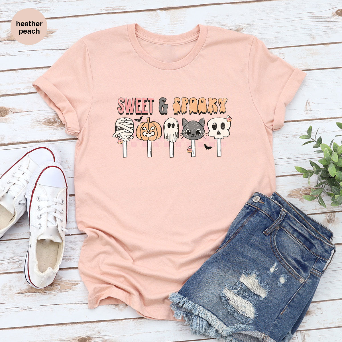 Retro Pumpkin T Shirt, Vintage Cat T-Shirt, Sweet Toddler product image 126