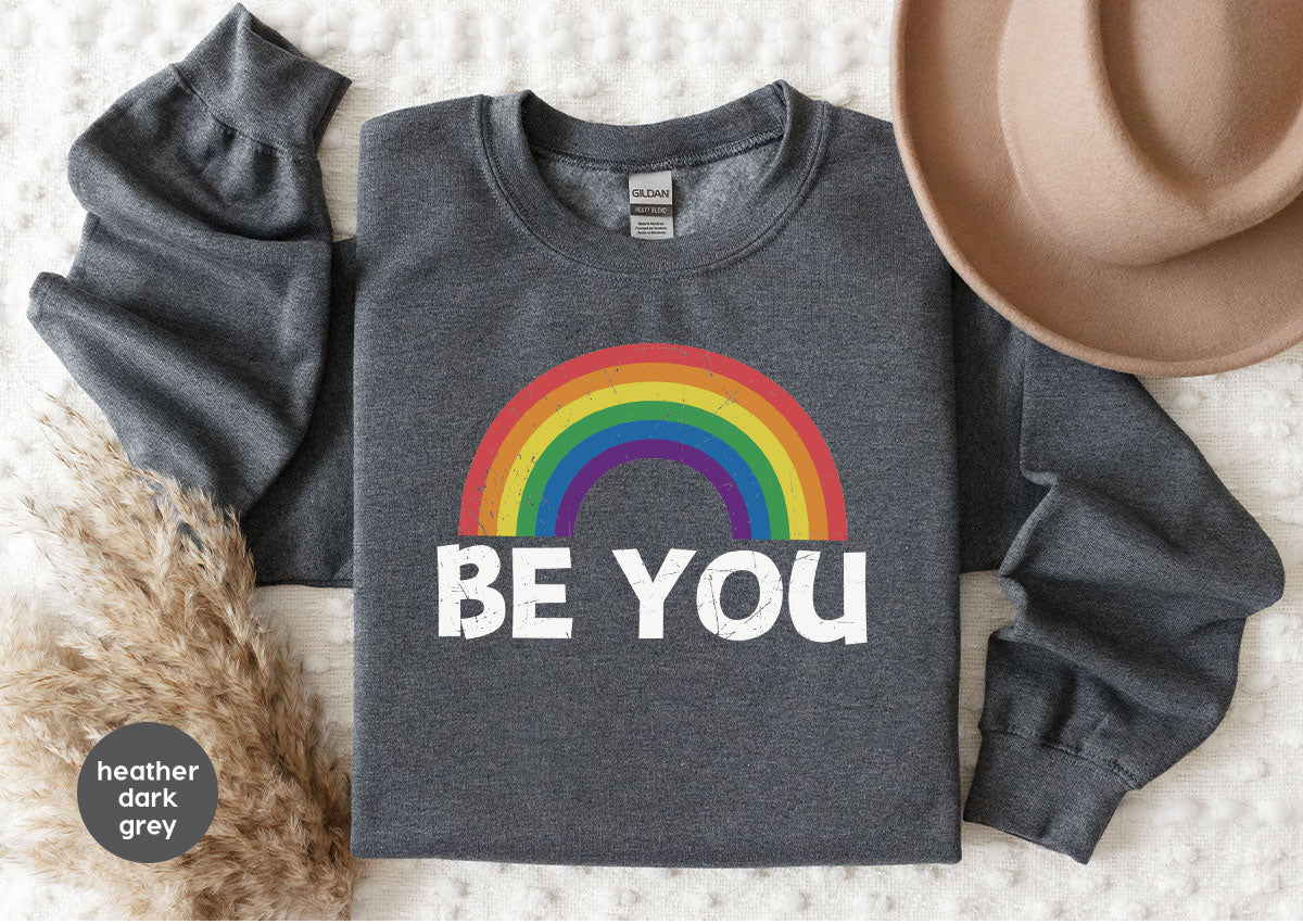 Rainbow T-Shirt, Be You Shirt, LGBT Pride product image 78