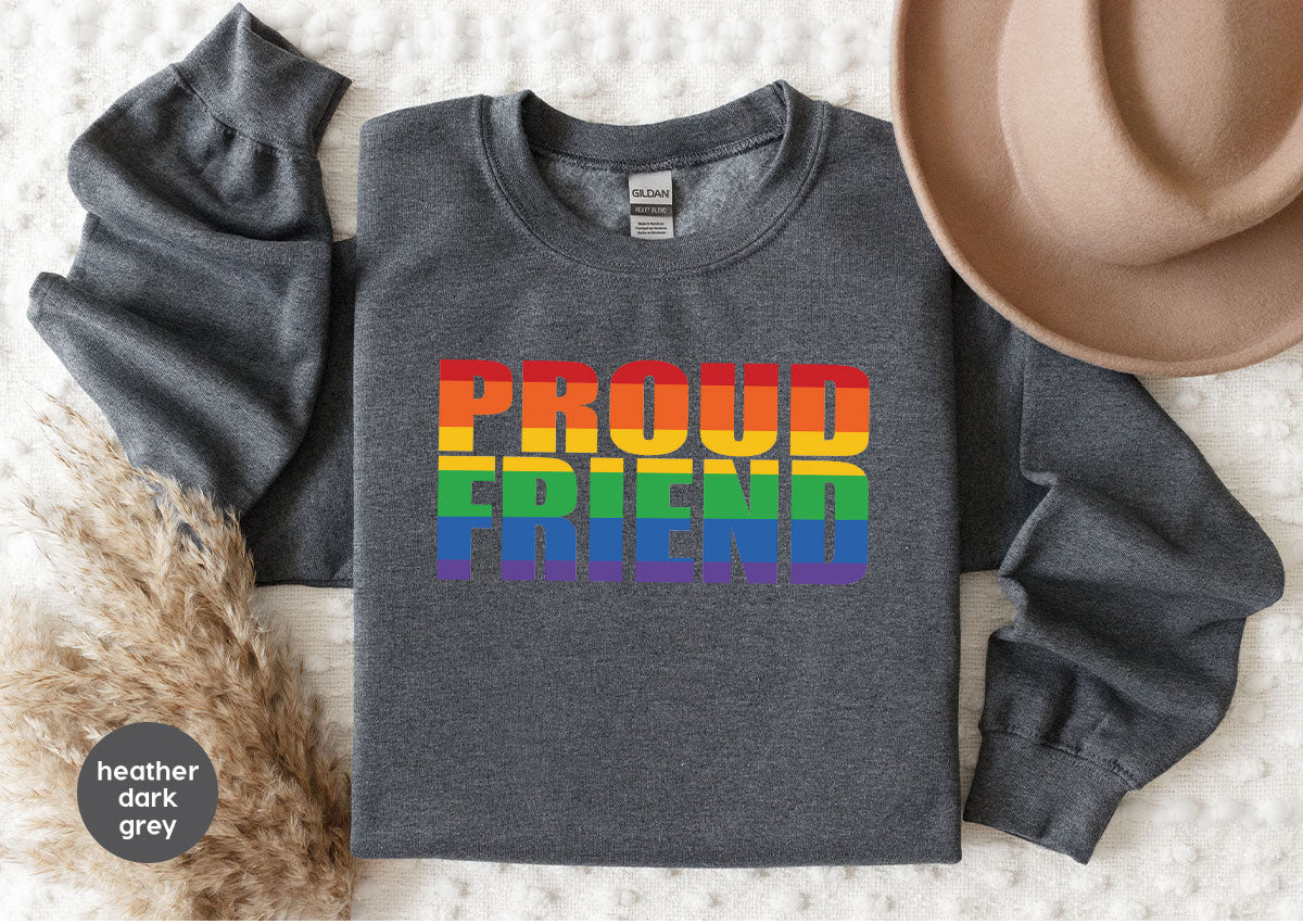 LGBT Friendship Shirt, Proud Friend T-Shirt, Gift Tee product image 82