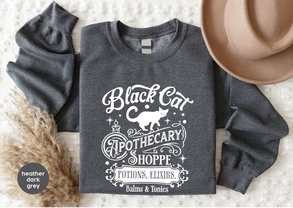 Halloween Party T-Shirt, Spooky Sweatshirt, Gifts, Cat product image 65