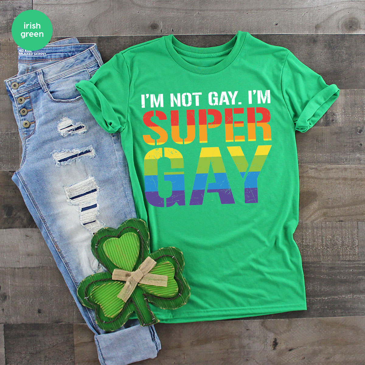 Super Gay Shirt, LGBT Power T-Shirt, Tee product image 65