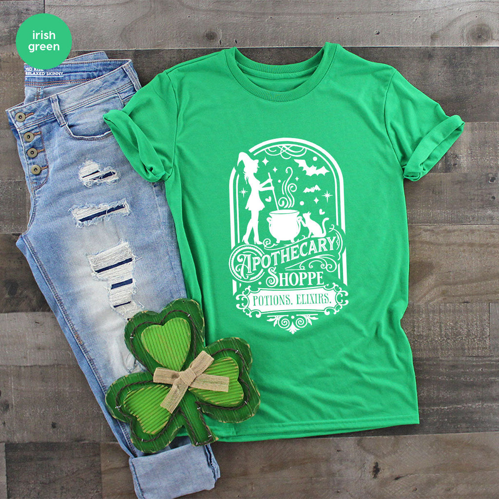 Funny Witch Shirt, Halloween Party Tshirt, Apothecary product image 137