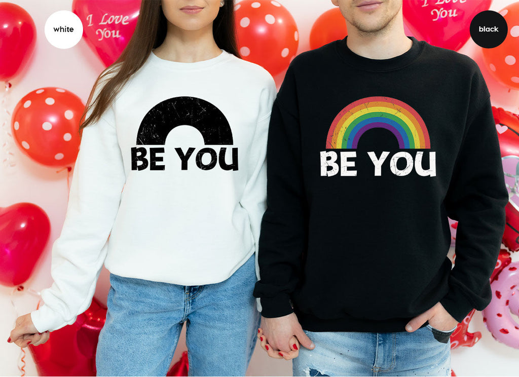 Rainbow T-Shirt, Be You Shirt, LGBT Pride product image 84