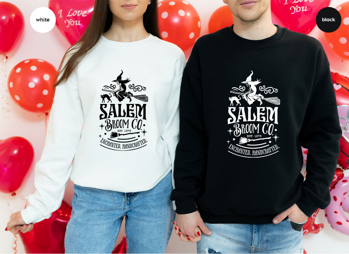Halloween T-Shirt, Gifts, Salem Graphic Tees, Witchy Witch product image 72