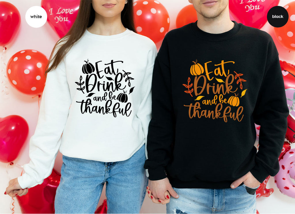 Cute Pumpkin T-Shirt, Fall Graphic Tees, Thankful Gifts product image 119