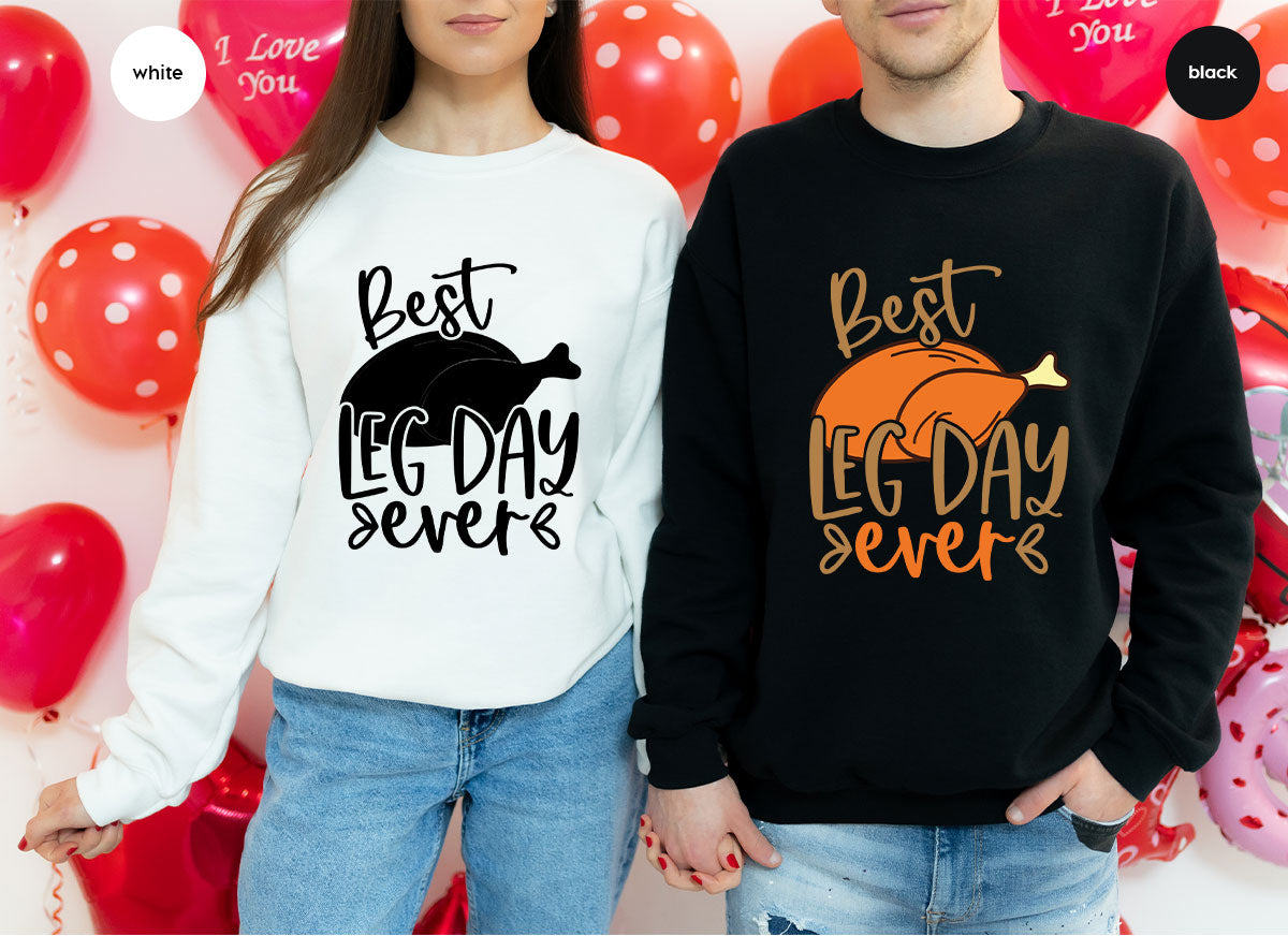 Funny Thanksgiving Shirts, Turkey Graphic Tees, Fall product image 94