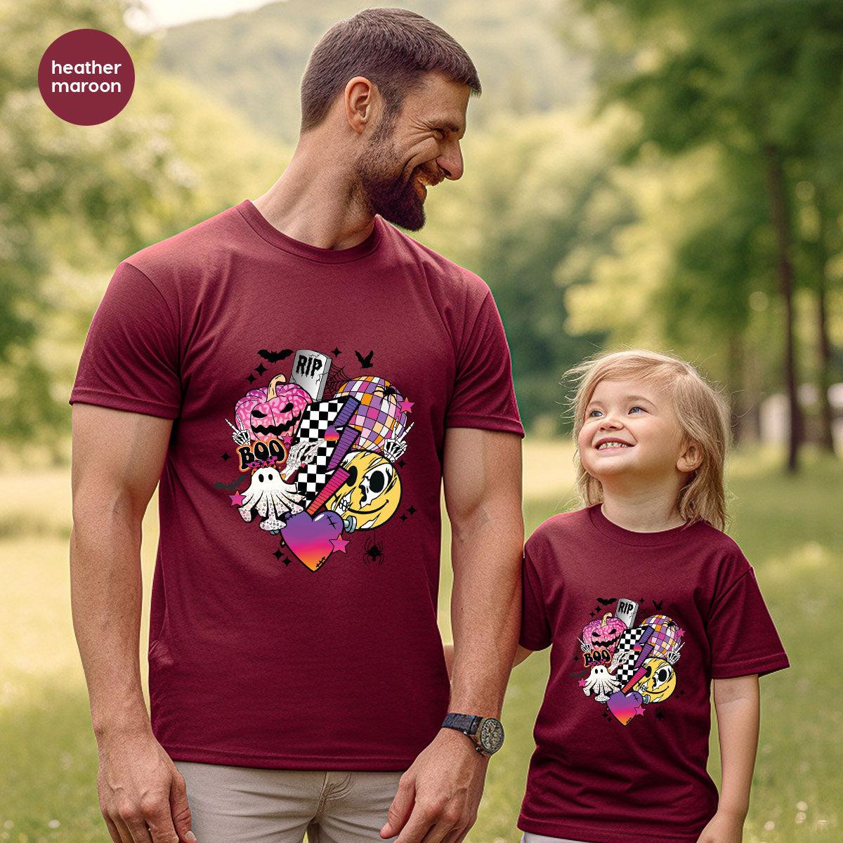Halloween Shirt, Gifts, Spooky Season Pumpkin Graphic Tees product image 140