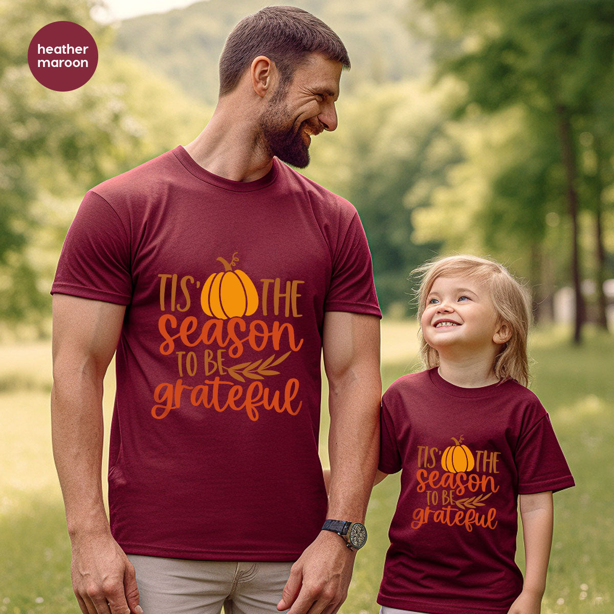 Fall T-Shirt, Autumn Crewneck Sweatshirt, Thanksgiving product image 161
