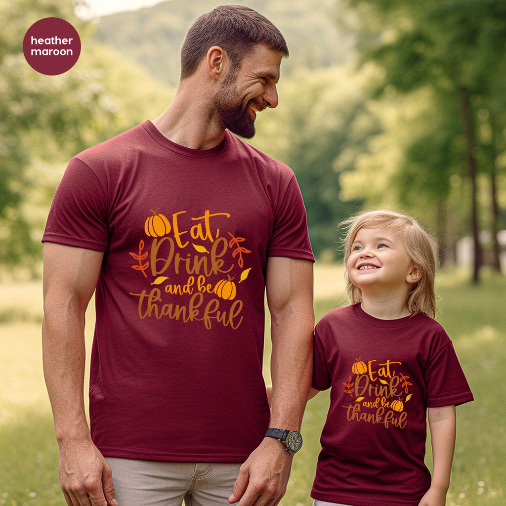 Cute Pumpkin T-Shirt, Fall Graphic Tees, Thankful Gifts product image 122