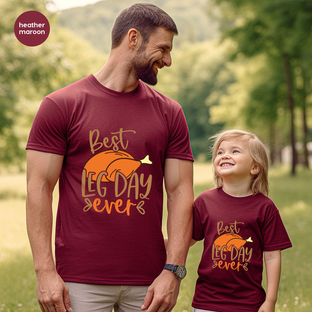 Funny Thanksgiving Shirts, Turkey Graphic Tees, Fall product image 97
