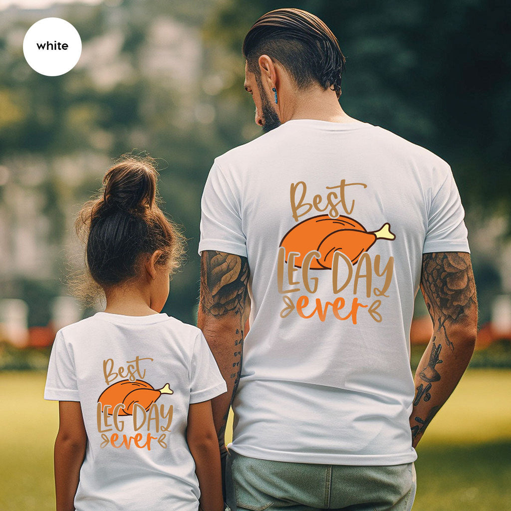 Funny Thanksgiving Shirts, Turkey Graphic Tees, Fall product image 98