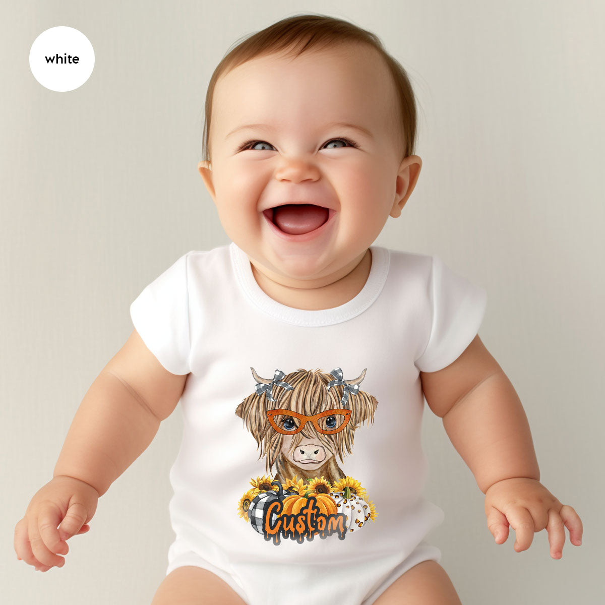 Custom Cow Shirt, Fall Graphic Tees, Personalized Farmer product image 142