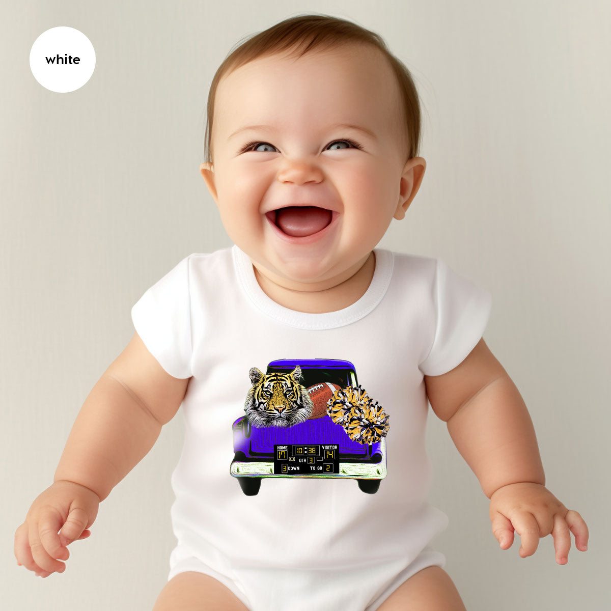 Football Truck Shirt, Tiger Graphic Tees, Mom TShirt, Gifts product image 117