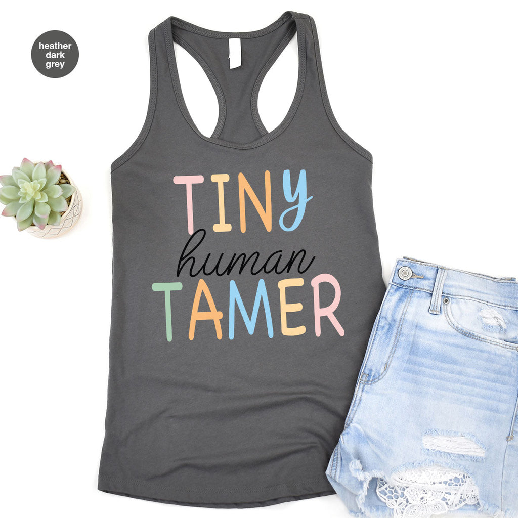 Teacher Shirt, Tiny Human Tamer, Kindergarten Preschool product image 26