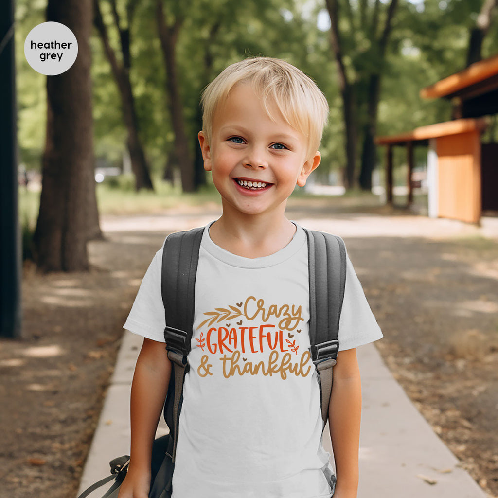 Funny Fall T Shirt, Gift for Her, Crazy Grateful Thankful product image 119
