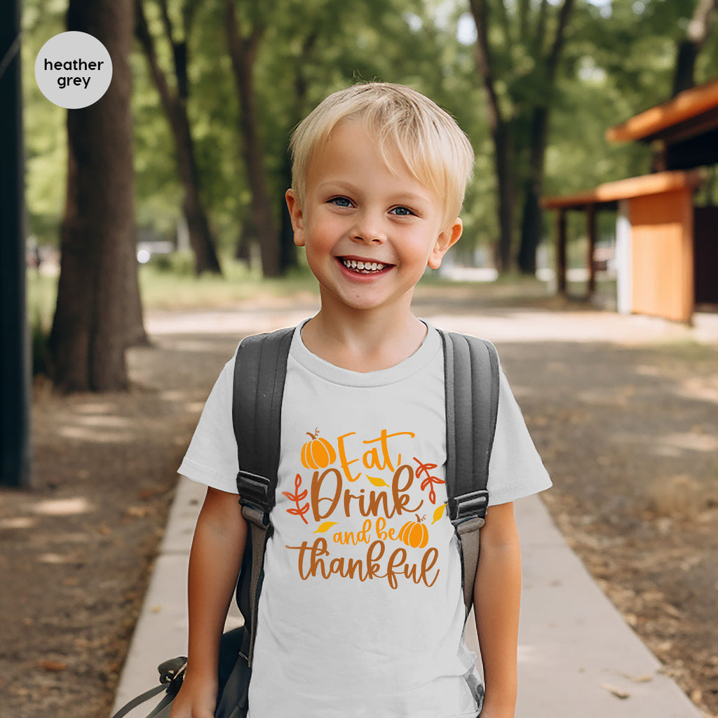 Cute Pumpkin T-Shirt, Fall Graphic Tees, Thankful Gifts product image 126
