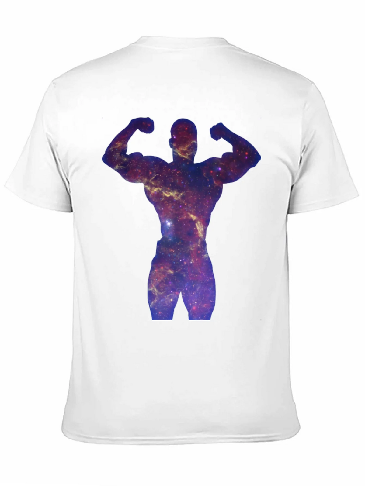 Galaxy Bodybuilder Black T-Shirt product image 6
