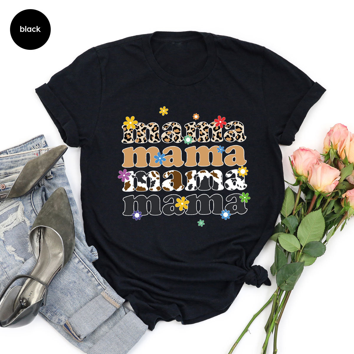 Retro Mama Shirt, For Moms, Gift Mothers product image 66