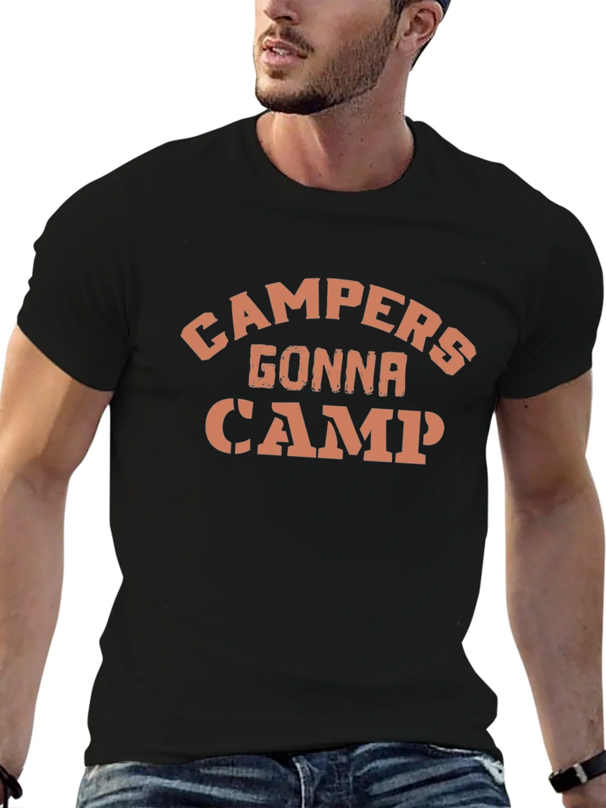 Campers Gonna Camp Graphic T-Shirt product image 3