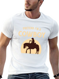 Pretend Im a Cowboy T-Shirt - Funny Western Tee product image 1