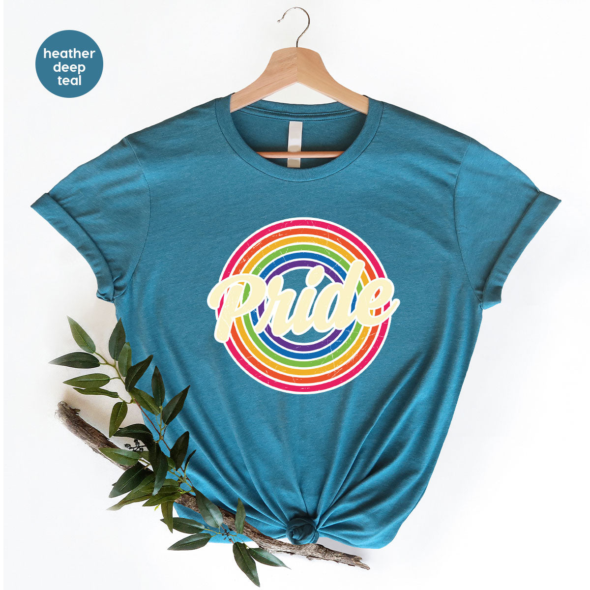 Pride Shirt, LGBT T-Shirt, Tee, Rainbow Graphic product image 96